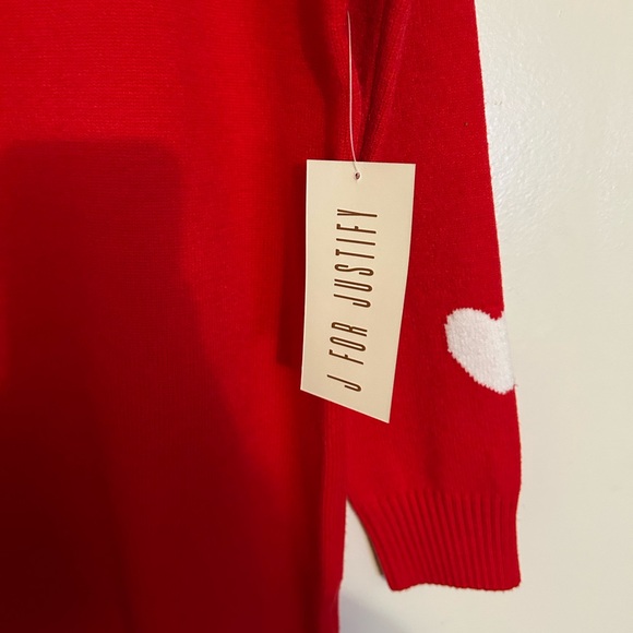 NWT TAYLOR SWIFT INSPO LOVER SWEATER DRESS PERFECT FOR VALENTINES 💌 STUNNING 😍 - Picture 6 of 7